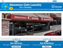 Tablet Screenshot of glenmorelaundry.com